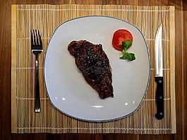 牛排,肉,牛肉