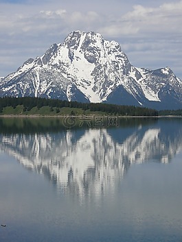 杰克遜湖,大提頓,山