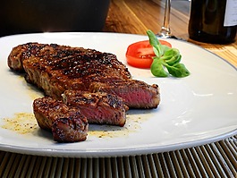 牛排,肉,牛肉
