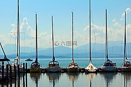 帆船,引導,錨點