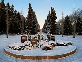 墓地,紀(jì)念館,過去的