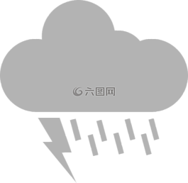雷暴,雷聲,云