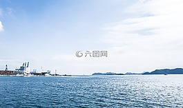 深圳,大海,港口