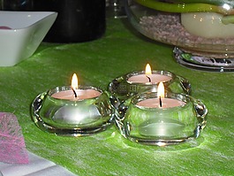 表,蜡烛,装饰