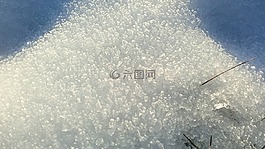 冬天,雪,水晶
