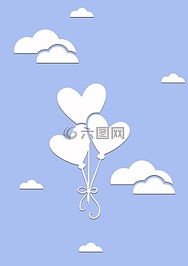 云,天空,氣球