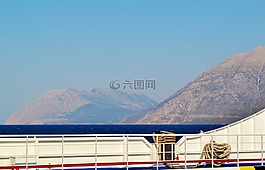 从船上,海景,蓝色