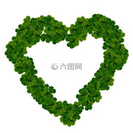 心,三葉草,png