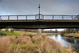 橋,河,diemel