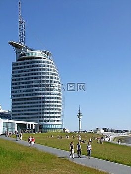 不来梅港,建设,架构
