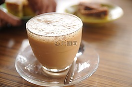 咖啡,喝,杯