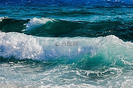 波,泡沫,噴霧