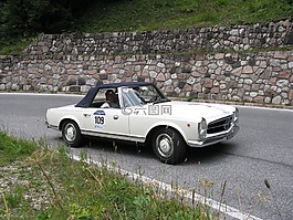 dolomites的金杯,老爷车,意大利风格