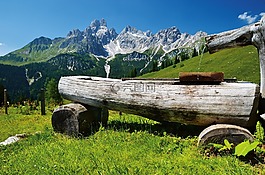 高山,山,奧地利