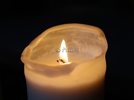 蜡烛,丧,光