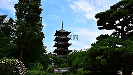 五層寶塔,歷史,自然