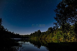 夜,湖,景區(qū)