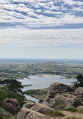 湖,水,山