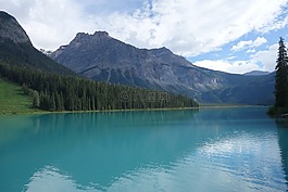加拿大,湖,景觀