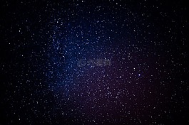 银河系,明星,夜