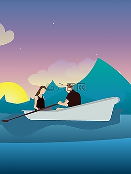 船,海,波