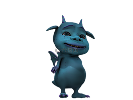 數字,幻想圖,龍