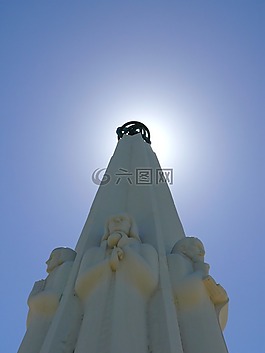 格里菲斯天文台,空气,蓝色