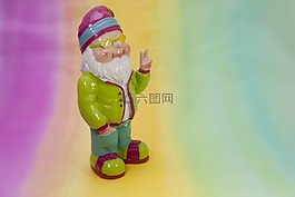 矮人,和平,春天