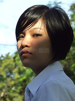 女子,亚洲,构成