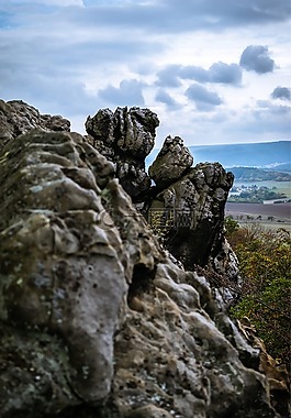 巖,魔鬼的墻,山