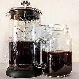 masonjar,咖啡,咖啡的小时
