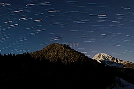 startrails,明星,徑
