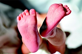 嬰兒,腳,手指