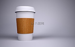 咖啡,杯,紙板