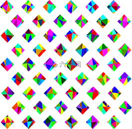 彩虹,格,幾何