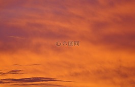morgenrot,云,日出