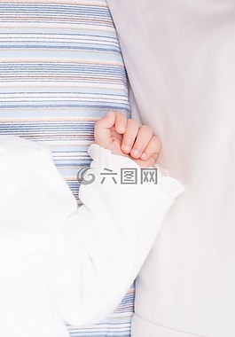 兒童,手,句柄
