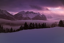 冬天,寒冬,雪