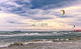海,沖浪,沖浪者
