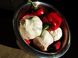 蔬菜,香料,比薩餅