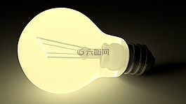 灯泡,黑暗,光