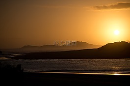 户外,全景图,海