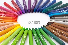 粉筆,彩色的鉛筆,彩色鉛筆