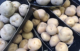 馬鈴薯,黑色和白色,蔬菜