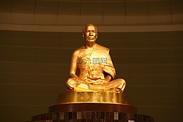 佛,黃金,雕像