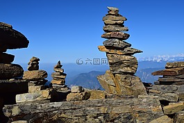 石,平衡,旅行