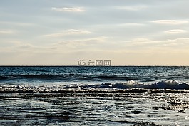海,地平線,天空