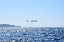 水,閃閃發(fā)光的水,克羅地亞