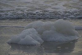 大西洋,海泡沫,自然