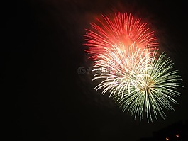 焰火,煙花,燈